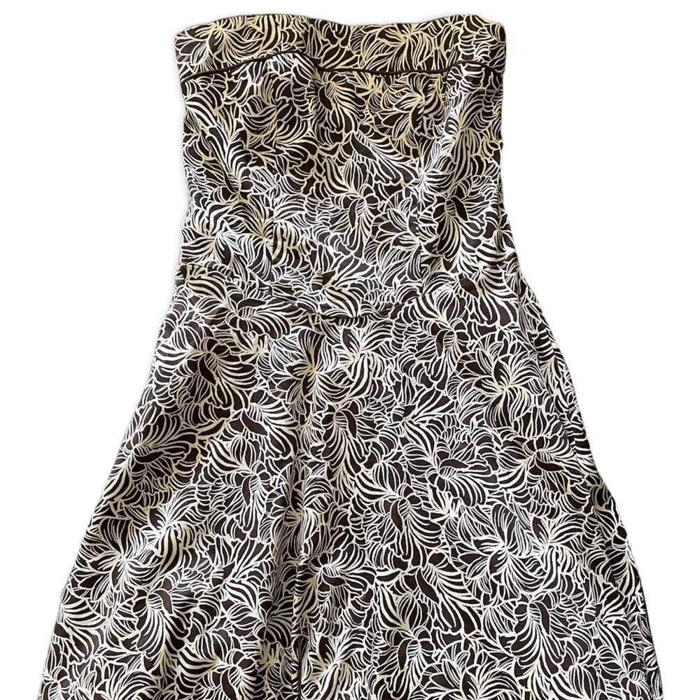 Morgan & Co. Dress Floral Strapless fit. Size S- 6